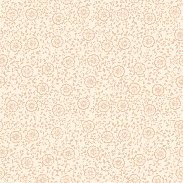Vector flower seamless pattern background.
Elegant texture for backgrounds. Classical luxury old fashioned
floral ornament, seamless texture for wallpapers, textile,
wrapping.