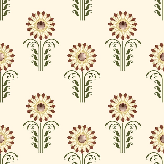 Vector flower seamless pattern background.\
Elegant texture for backgrounds. Classical luxury old fashioned\
floral ornament, seamless texture for wallpapers, textile,\
wrapping.