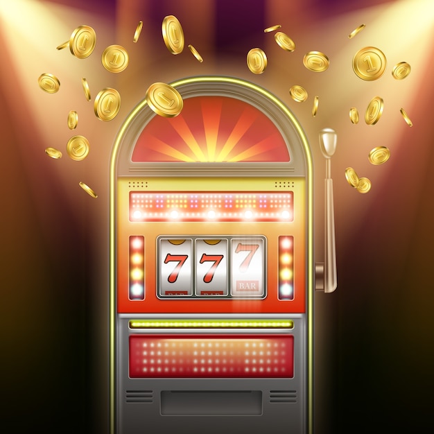 slot machine light flashing