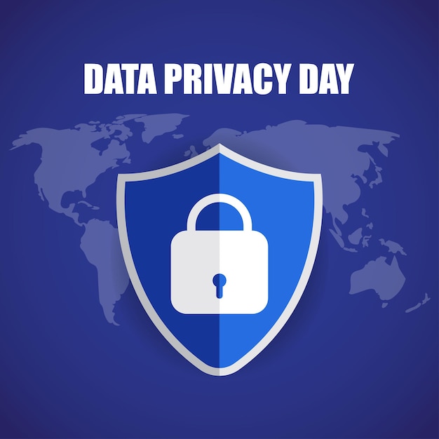 Premium Vector | Vector illustration for data privacy day