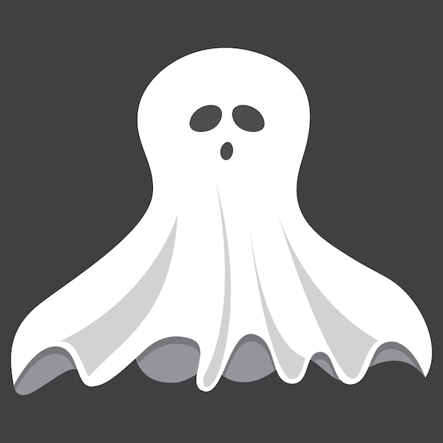 Vector illustration of ghost Vector | Premium Download