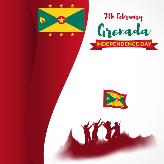 Premium Vector Vector Illustration For Grenada Independence Day   Vector Illustration Grenada Independence Day 181203 2640 