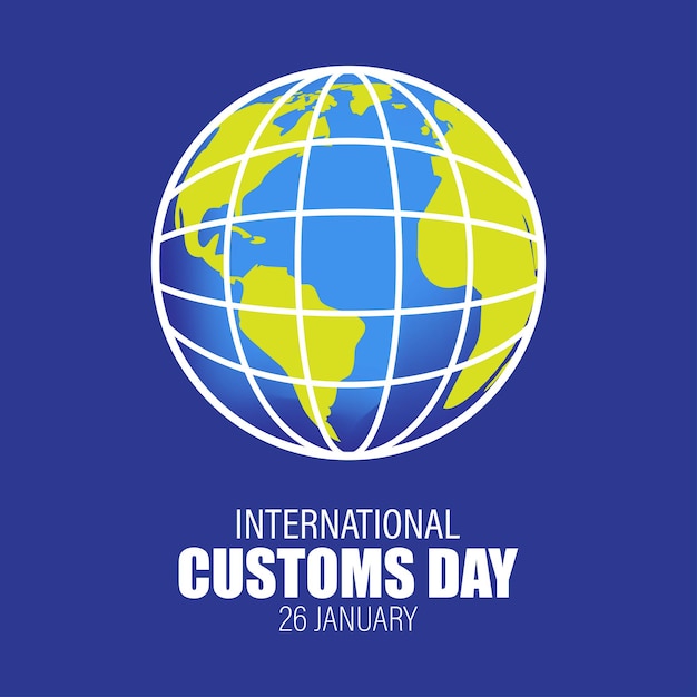 Premium Vector Vector illustration of international customs day