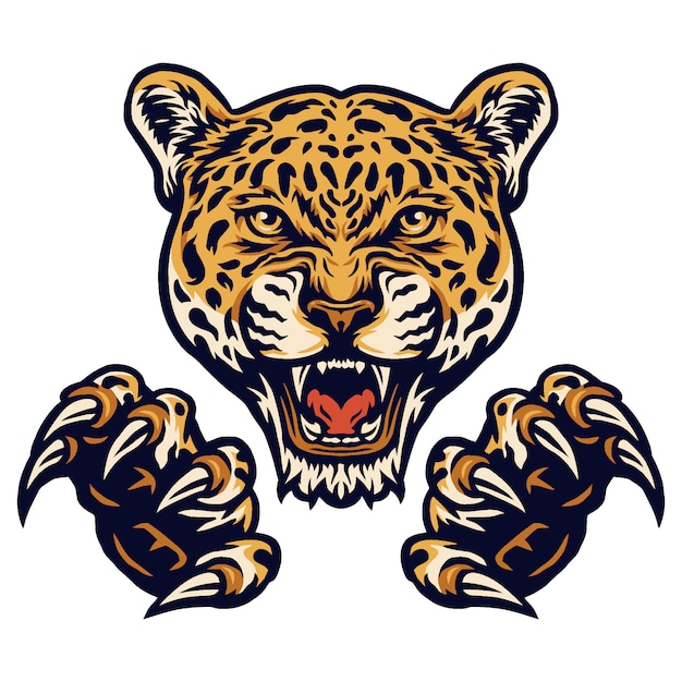 Download Free Vector Illustration Of Jaguars And Claws Premium Vector Use our free logo maker to create a logo and build your brand. Put your logo on business cards, promotional products, or your website for brand visibility.