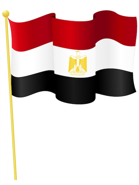 Download Vector illustration of the national flag of egypt Vector ...