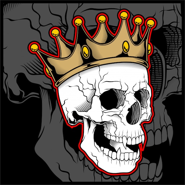 Free Free 247 Skull Crown Svg SVG PNG EPS DXF File