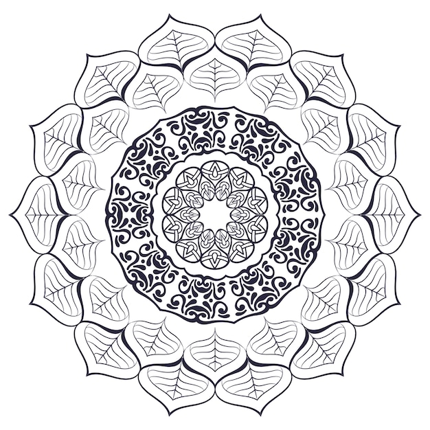 Download Vector indian mandala | Free Vector