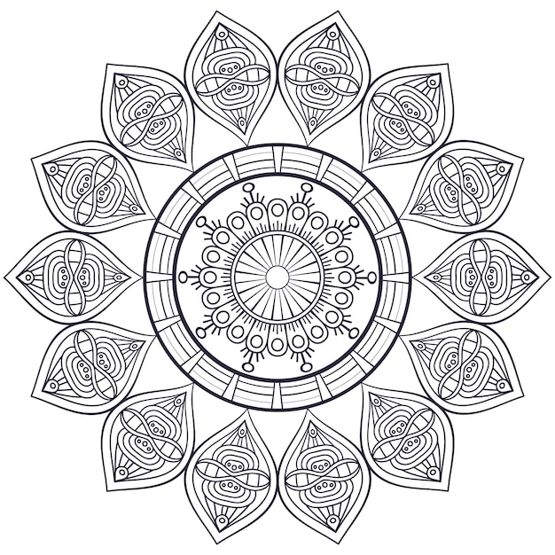 Free Free Indian Mandala Svg 333 SVG PNG EPS DXF File