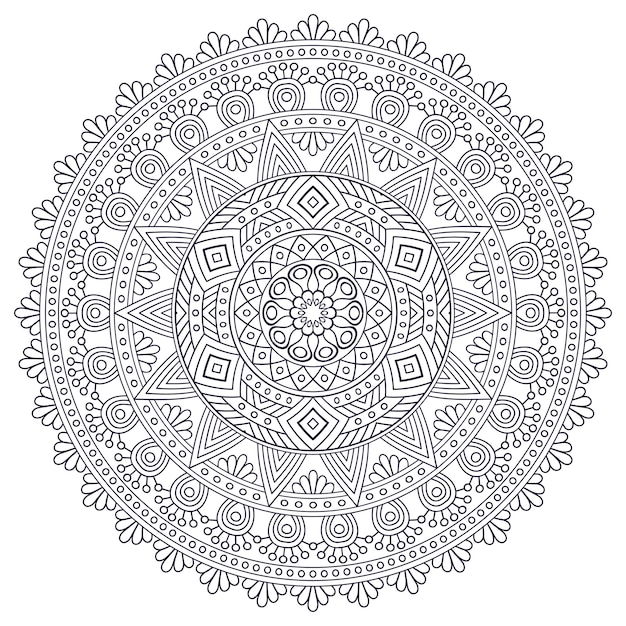 Vector indian Mandala Vector | Free Download