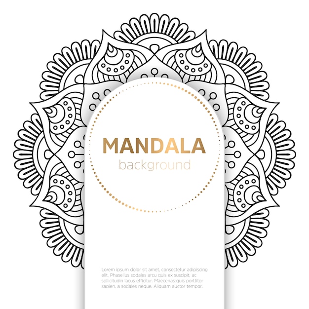 Download Vector indian mandala | Free Vector