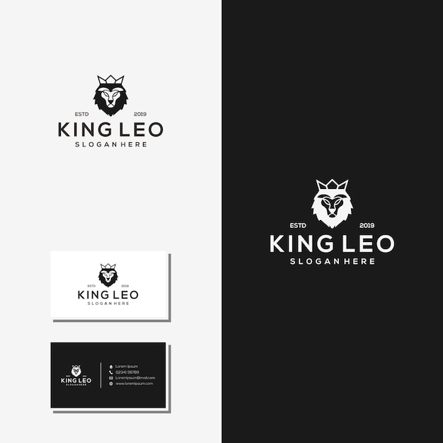 Download Free Vector Logo King Leo Abstract Premium Vector Use our free logo maker to create a logo and build your brand. Put your logo on business cards, promotional products, or your website for brand visibility.