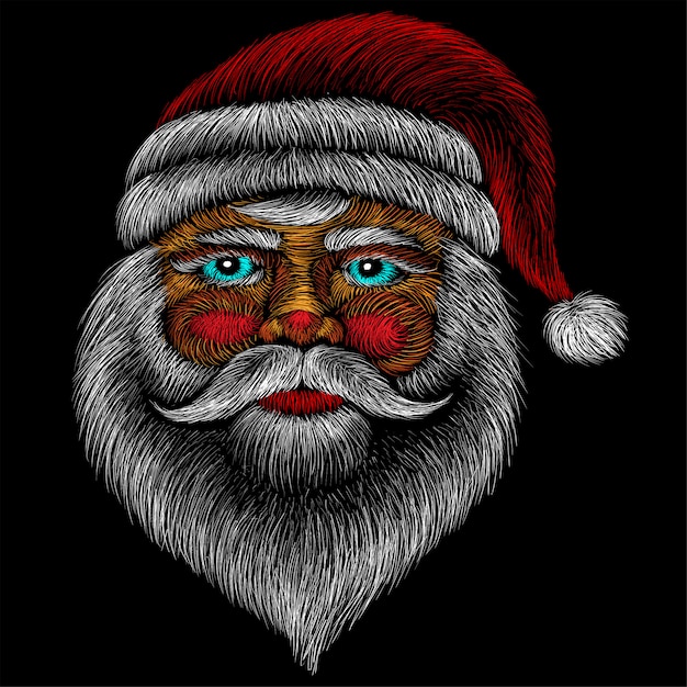 Download Free The Vector Logo Santa Claus Head For Tattoo Or T Shirt Design Or Outwear Premium Vector Use our free logo maker to create a logo and build your brand. Put your logo on business cards, promotional products, or your website for brand visibility.