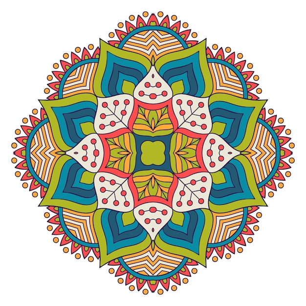 Download Free Vector | Vector mandala