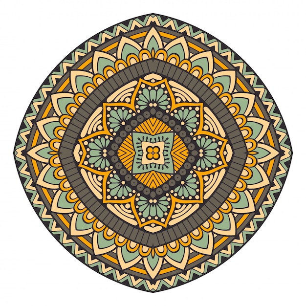 Download Free Vector | Vector mandala