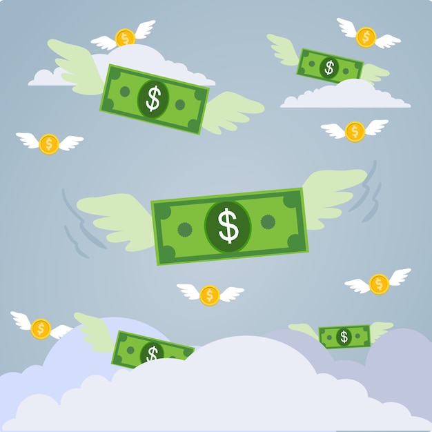 Free Free Money With Wings Svg 658 SVG PNG EPS DXF File