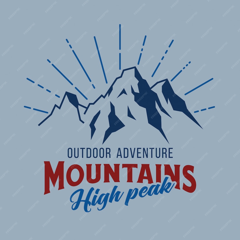 Premium Vector | Vector mountain and outdoor adventures image