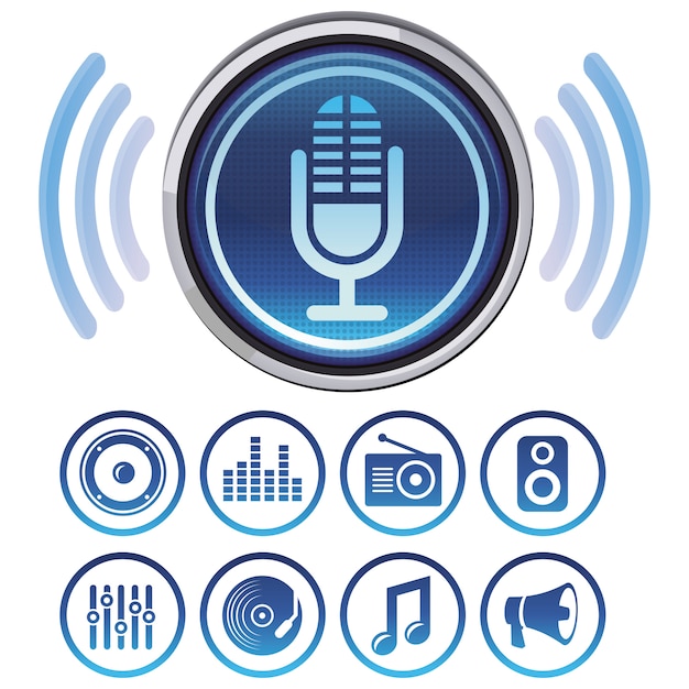 Podcast Symbol : Wifi signal waves - Free networking icons / Download