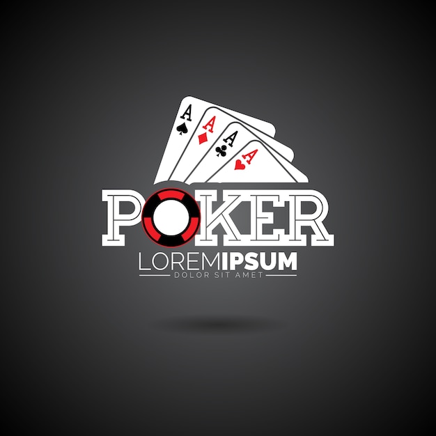 Download Free Vector Poker Logo Design Template With Gambling Elements Casino Use our free logo maker to create a logo and build your brand. Put your logo on business cards, promotional products, or your website for brand visibility.