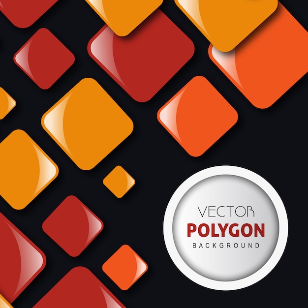 Free Vector Vector Polygon Background