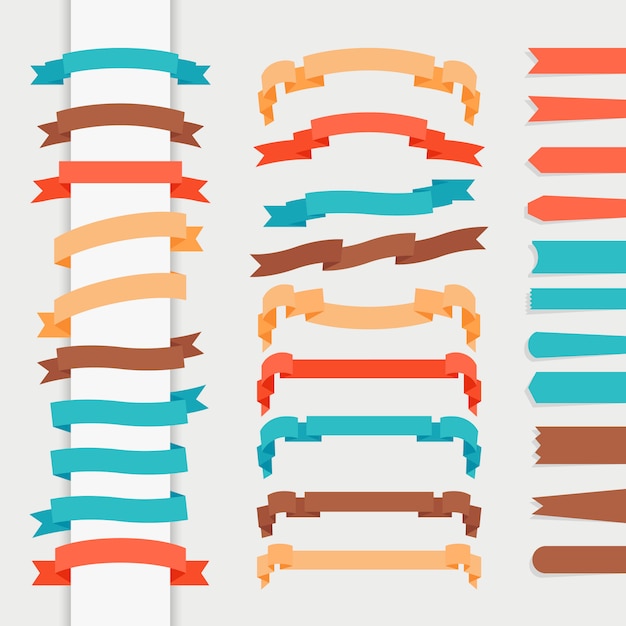 100 pics quiz logos colored ribbons