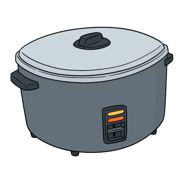 Premium Vector | Vector of rice cooker