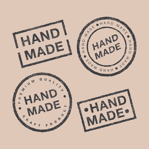 Download Free Vector Set Of Linear Badges And Logo Design Elements For Hand Made Use our free logo maker to create a logo and build your brand. Put your logo on business cards, promotional products, or your website for brand visibility.