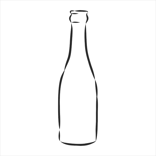 Premium Vector | Vector of sketch bottles. vector of sketch bottles ...