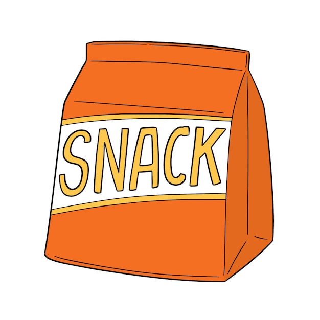 Vector Of Snack Premium Vector