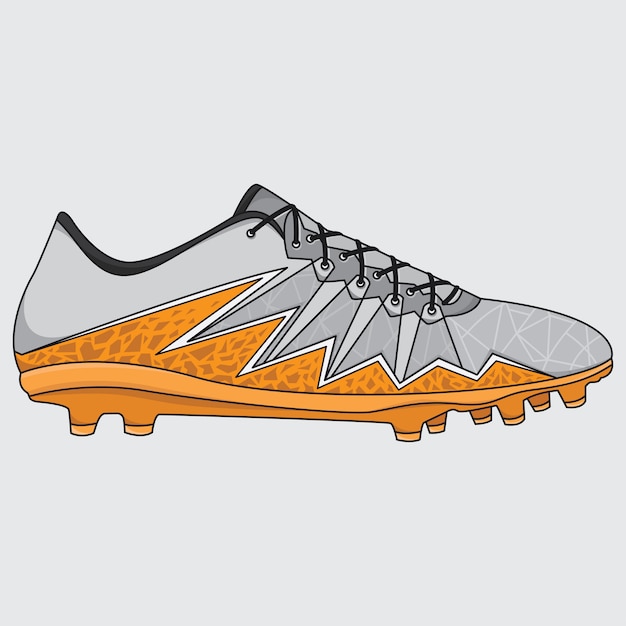 vector football boots