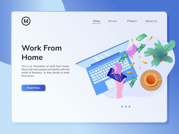 website design work at home