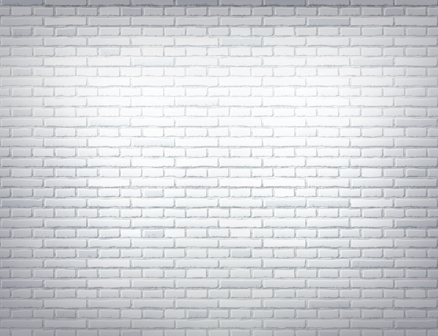 Premium Vector Vector White Brick Wall Texture Design