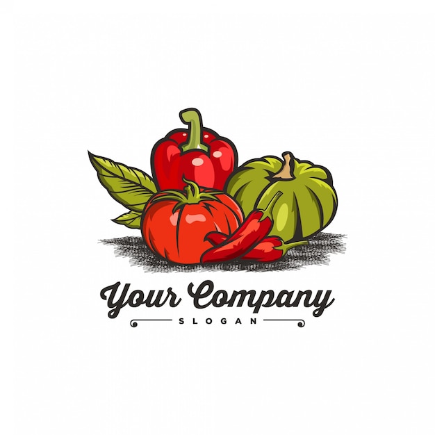 Download Free Vegetables Logo Color Premium Vector Use our free logo maker to create a logo and build your brand. Put your logo on business cards, promotional products, or your website for brand visibility.