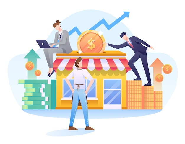 Premium Vector Venture Capital Illustration Capitalist Investing In premium-vector-venture-capital-illustration-capitalist-investing-in