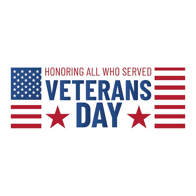 Premium Vector | Veteran's day. honoring all who served. veteran's day ...