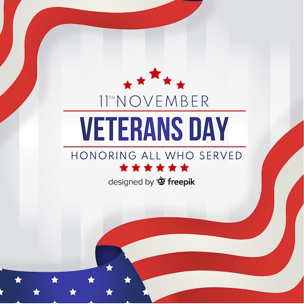 Download Veterans day background Vector | Free Download