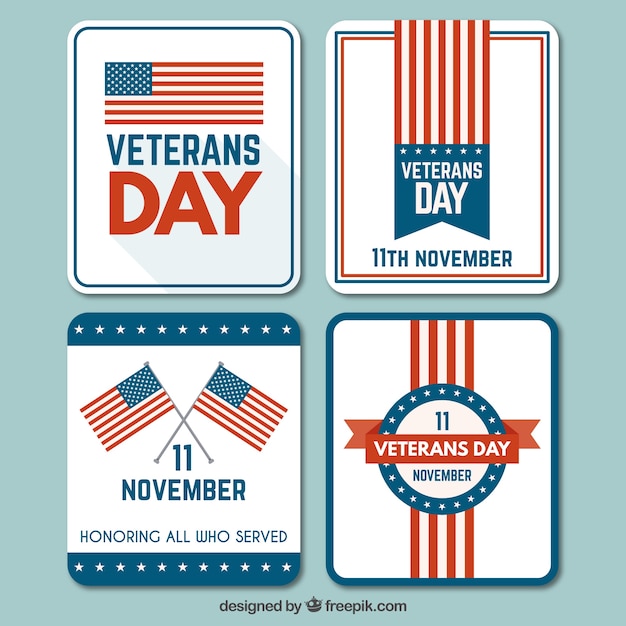 free-vector-veterans-day-cards-collection