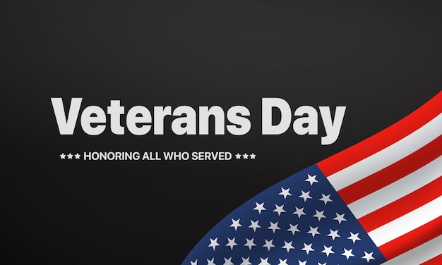 Premium Vector | Veterans day. honoring all who served.