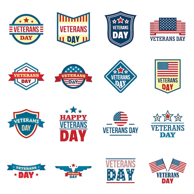 Download Free Veterans Logo Set Premium Vector Use our free logo maker to create a logo and build your brand. Put your logo on business cards, promotional products, or your website for brand visibility.