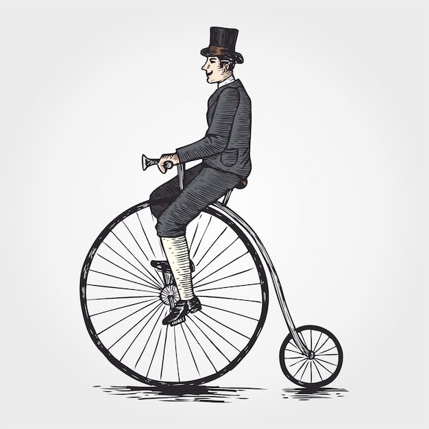 victorian penny farthing