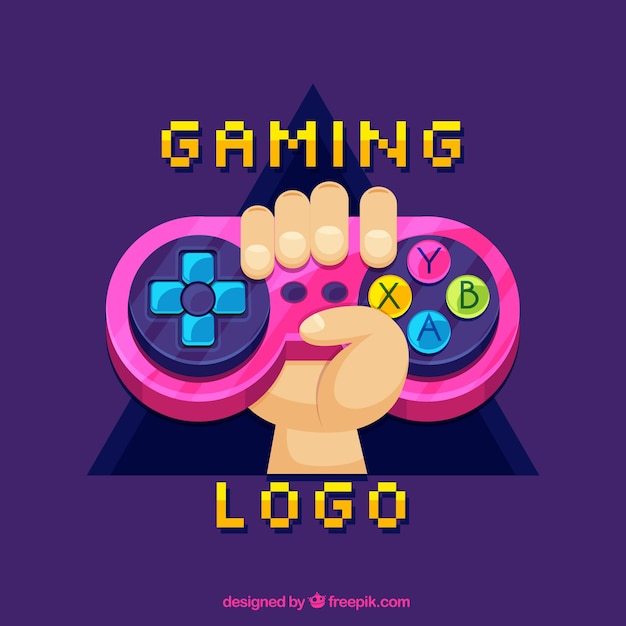 Download Cool Unused Gaming Logo Png PSD - Free PSD Mockup Templates