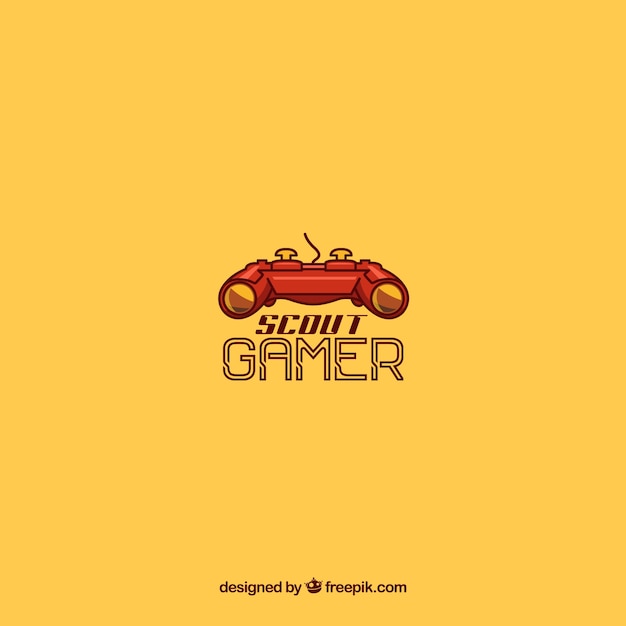 Download Free Video Game Logo Template With Modern Style Free Vector Use our free logo maker to create a logo and build your brand. Put your logo on business cards, promotional products, or your website for brand visibility.
