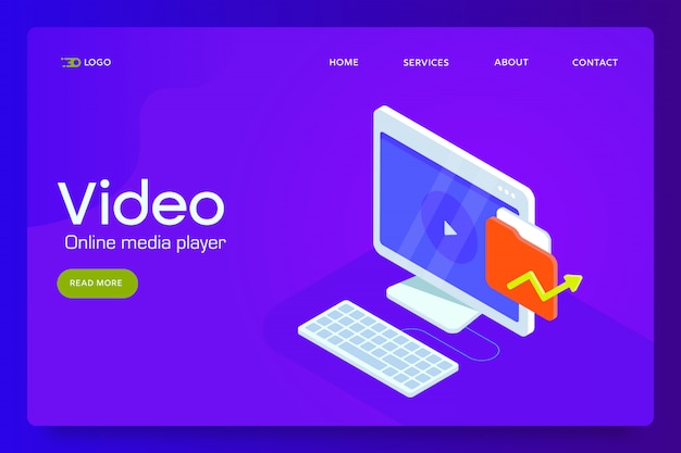 Download Free Video Player Online Banner Premium Vector Use our free logo maker to create a logo and build your brand. Put your logo on business cards, promotional products, or your website for brand visibility.
