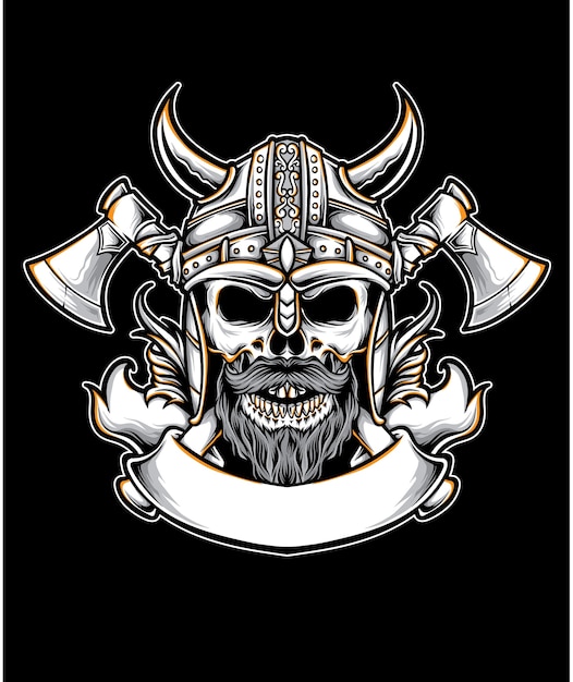 Vintage Viking Logo