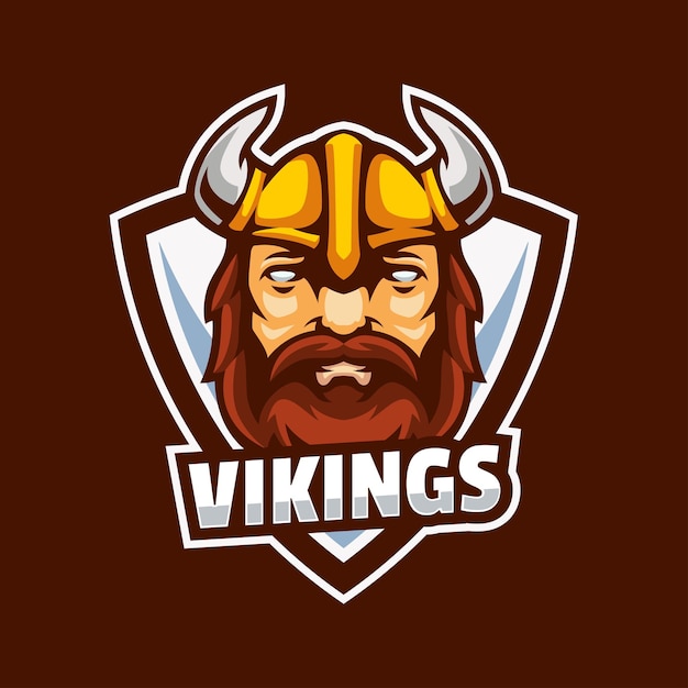 Premium Vector | Viking mascot logo designs