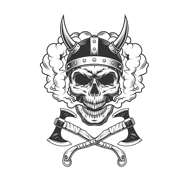 Download Free Download This Free Vector Viking Skull Wearing Horned Helmet Use our free logo maker to create a logo and build your brand. Put your logo on business cards, promotional products, or your website for brand visibility.