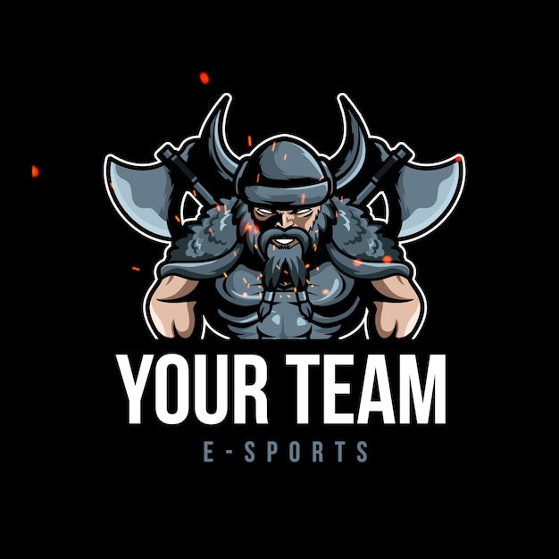 Download Free Viking Warrior Sports Gaming Logo Mascot Premium Vector Use our free logo maker to create a logo and build your brand. Put your logo on business cards, promotional products, or your website for brand visibility.