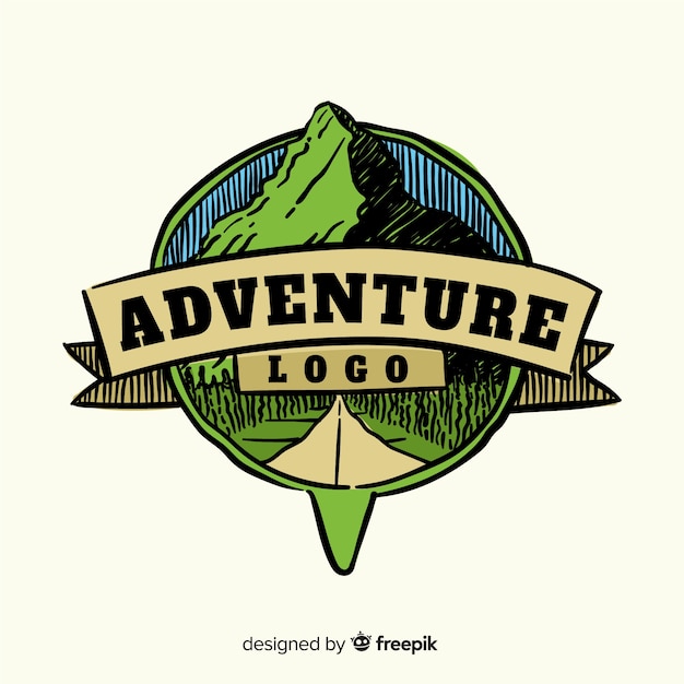 Download Free Vintage Adventure Logo Free Vector Use our free logo maker to create a logo and build your brand. Put your logo on business cards, promotional products, or your website for brand visibility.