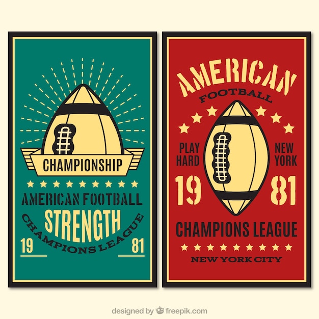 Vintage American Football 117