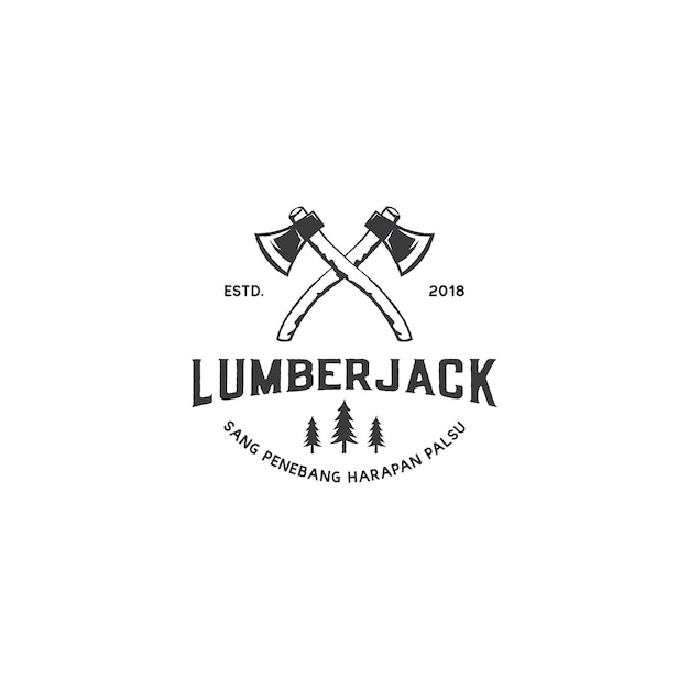 Download Free Vintage Axe Logo For Lumberjack Or Woodwork Logo Design Premium Use our free logo maker to create a logo and build your brand. Put your logo on business cards, promotional products, or your website for brand visibility.