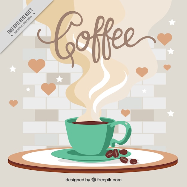 Download Free Vintage Background Of Coffee Cup Free Vector Use our free logo maker to create a logo and build your brand. Put your logo on business cards, promotional products, or your website for brand visibility.